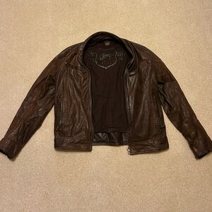 Gipsy Brown Leather Jacket